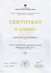 Varovanje javnih zbiranj