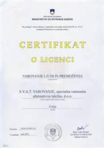 Varovanje ljudi in premoženja